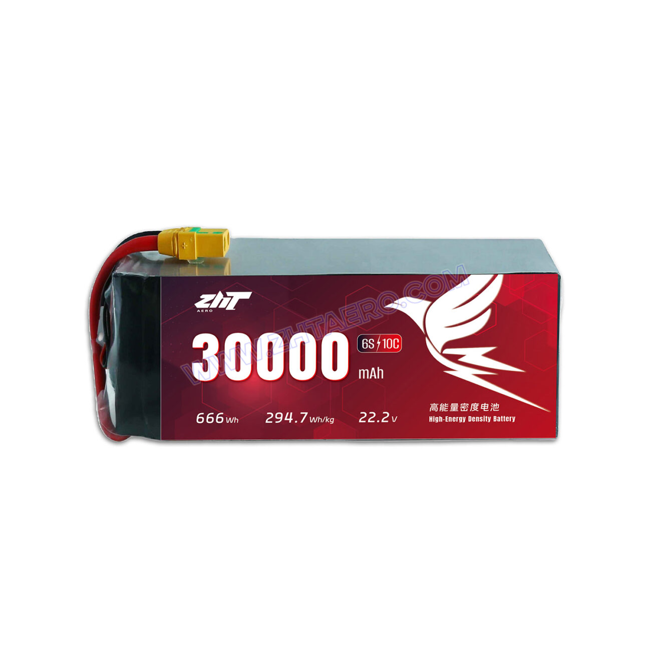 222v 30000mah 2947whkg 30ah 6s 10c High Energy Density Solid State Battery Zht Aero 4669