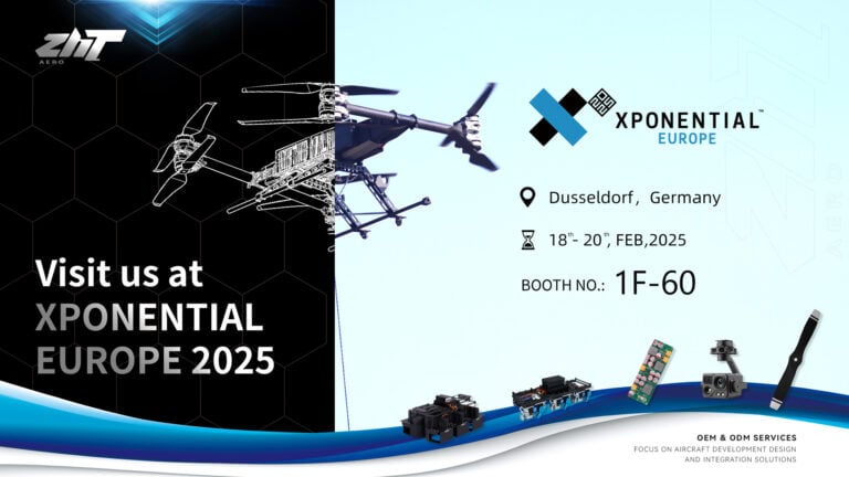 ZHT Aero 100KG Electric Delivery Drone at XPONENTIAL EUROPE 2025 -1